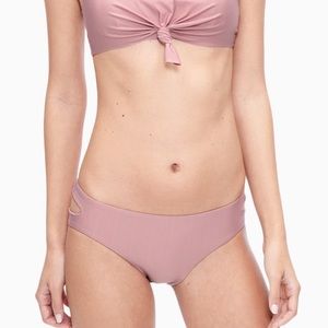 Splendid Art Deco Side Cutout Bikini Bottom